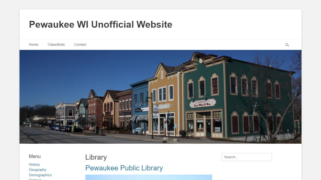 Library – Pewaukee WI Unofficial Website